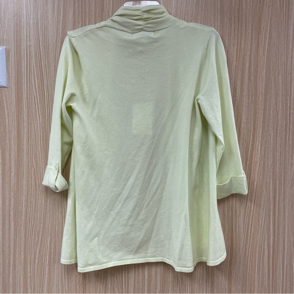 Magaschoni Yellow Flyaway Size M NWT - Picture 2 of 5